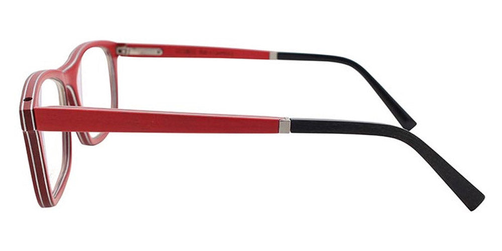 Gold & Wood® B16 NEO 01 G&W B16 NEO 01 08 54 - 08 - Light Brown Horn/Red Tanganyika Eyeglasses