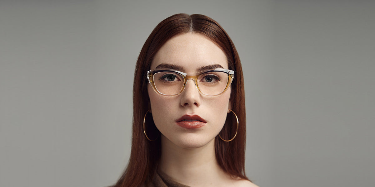 Blake Kuwahara® BAYER GREY GOLD Eyeglasses