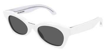 Balenciaga® BB0230S BB0230S 005 53 - White Sunglasses