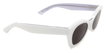 Balenciaga® BB0230S BB0230S 005 53 - White Sunglasses