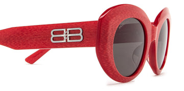 Balenciaga® BB0235S BB0235S 003 52 - Red Sunglasses