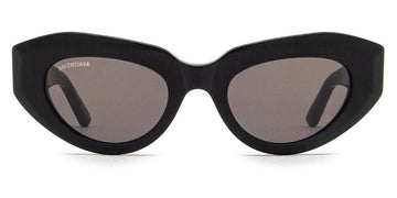 Balenciaga® BB0236S BB0236S 001 52 - Black Sunglasses