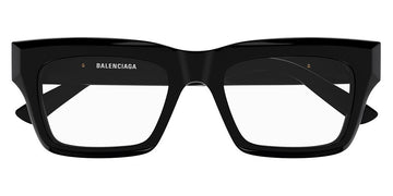 Balenciaga® BB0240O BB0240O 001 52 - Black Eyeglasses