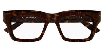 Balenciaga® BB0240O BB0240O 002 52 - Havana Eyeglasses