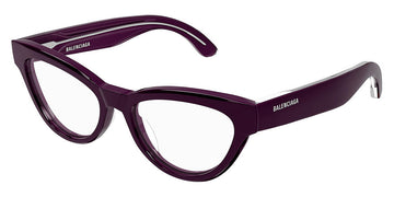 Balenciaga® BB0241O BB0241O 003 53 - Violet Eyeglasses