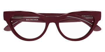 Balenciaga® BB0241O BB0241O 005 53 - Burgundy Eyeglasses