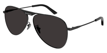 Balenciaga® BB0244S BB0244S 001 62 - Gray Sunglasses