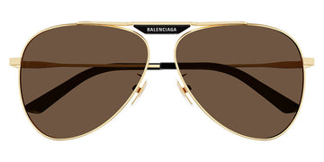 Balenciaga® BB0244S BB0244S 003 62 - Gold Sunglasses