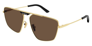 Balenciaga® BB0246SA BB0246SA 003 61 - Gold Sunglasses