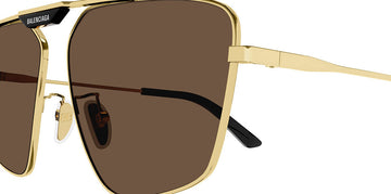 Balenciaga® BB0246SA BB0246SA 003 61 - Gold Sunglasses