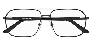 Balenciaga® BB0248O BB0248O 003 57 - Gray / Black Eyeglasses