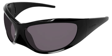 Balenciaga® BB0252S BB0252S 001 80 - Black Sunglasses