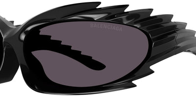 Balenciaga® BB0255S BB0255S 001 78 - Black Sunglasses