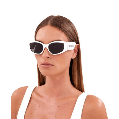 Balenciaga® BB0258S BB0258S 003 58 - White Sunglasses