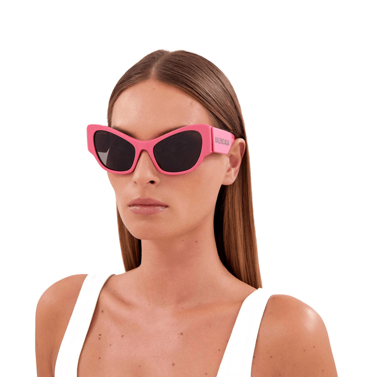 Balenciaga® BB0259S BB0259S 004 58 - Fuchsia Sunglasses