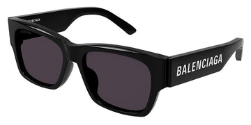 Balenciaga® BB0262SA BB0262SA 001 56 - Black Sunglasses