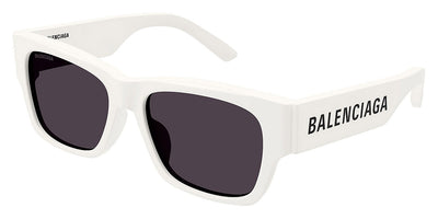 Balenciaga® BB0262SA BB0262SA 003 56 - White Sunglasses