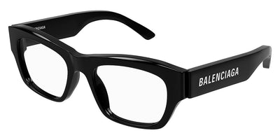 Balenciaga® BB0264O BB0264O 001 53 - Black Eyeglasses