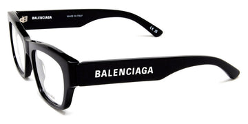 Balenciaga® BB0264O BB0264O 001 53 - Black Eyeglasses