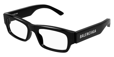 Balenciaga® BB0265O BB0265O 001 53 - Black Eyeglasses