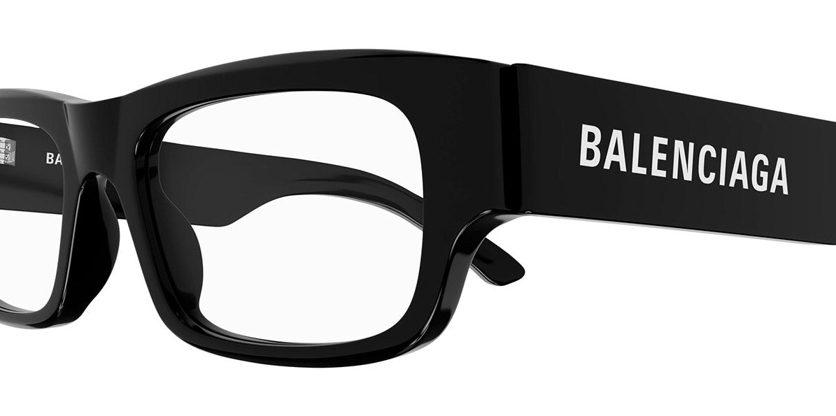 Balenciaga® BB0265O BB0265O 001 53 - Black Eyeglasses