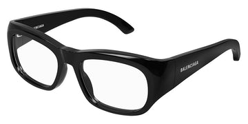 Balenciaga® BB0269O BB0269O 001 54 - Black Eyeglasses