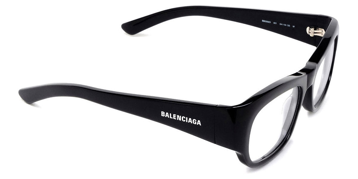 Balenciaga® BB0269O BB0269O 001 54 - Black Eyeglasses