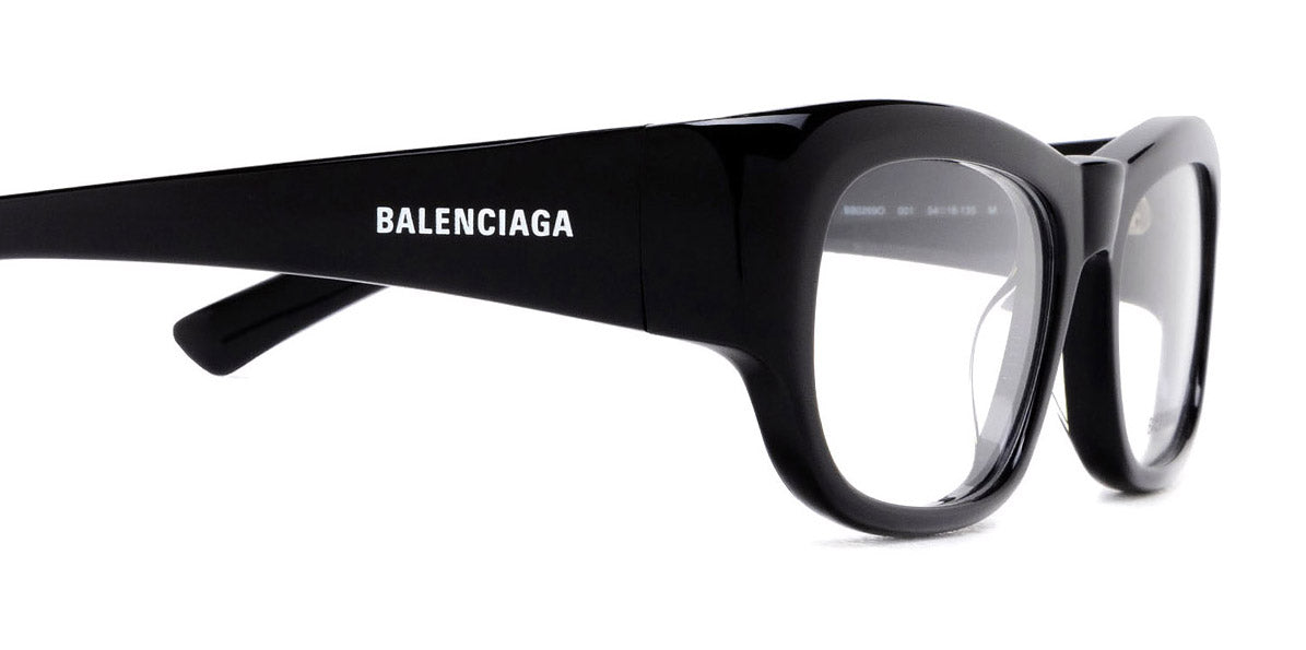 Balenciaga® BB0269O BB0269O 001 54 - Black Eyeglasses