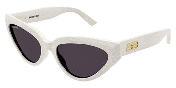 Balenciaga® BB0270S BB0270S 003 56 - White Sunglasses