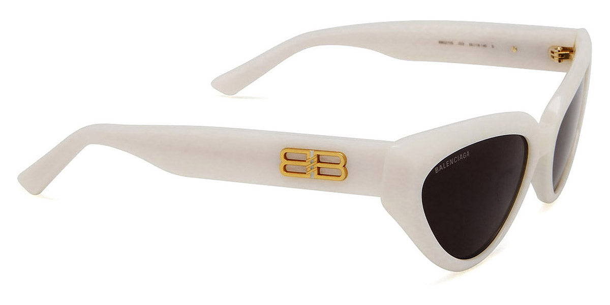 Balenciaga® BB0270S BB0270S 003 56 - White Sunglasses