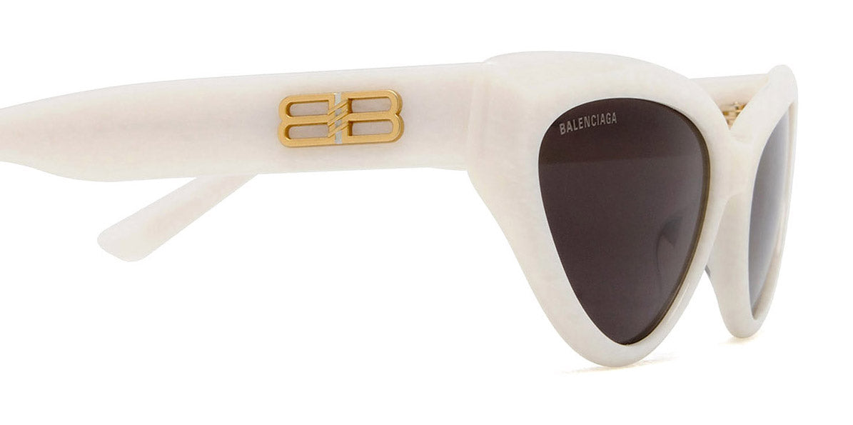 Balenciaga® BB0270S BB0270S 003 56 - White Sunglasses