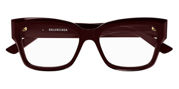 Balenciaga® BB0274O BB0274O 003 55 - Red Eyeglasses