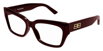 Balenciaga® BB0274O BB0274O 003 55 - Red Eyeglasses