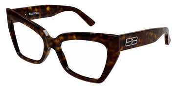 Balenciaga® BB0275O BB0275O 002 53 - Havana Eyeglasses