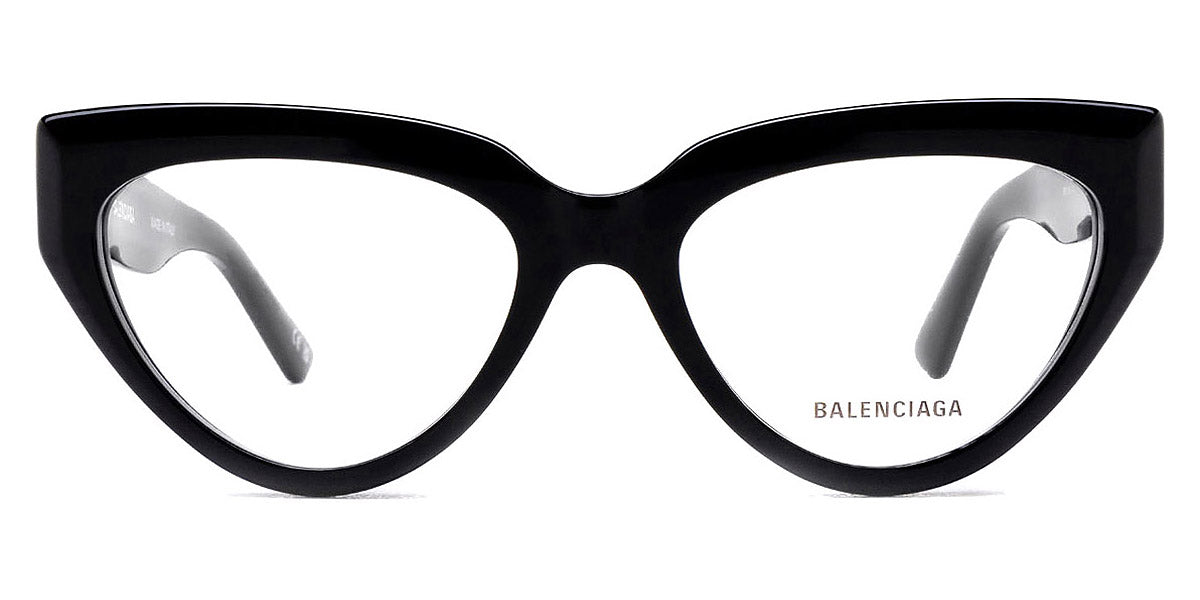 Balenciaga® BB0276O BB0276O 001 53 - Black Eyeglasses