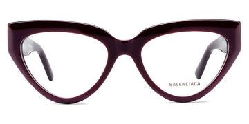 Balenciaga® BB0276O BB0276O 003 53 - Burgundy Eyeglasses