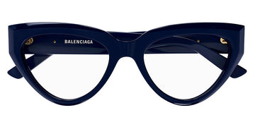 Balenciaga® BB0276O BB0276O 004 53 - Blue Eyeglasses