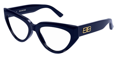 Balenciaga® BB0276O BB0276O 004 53 - Blue Eyeglasses