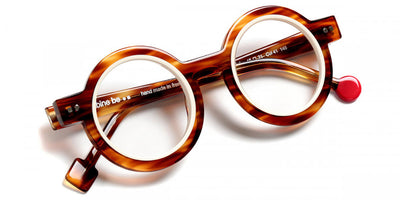 Sabine Be® Be Addict - Shiny Blonde Veined Tortoise / Shiny Ivory Eyeglasses