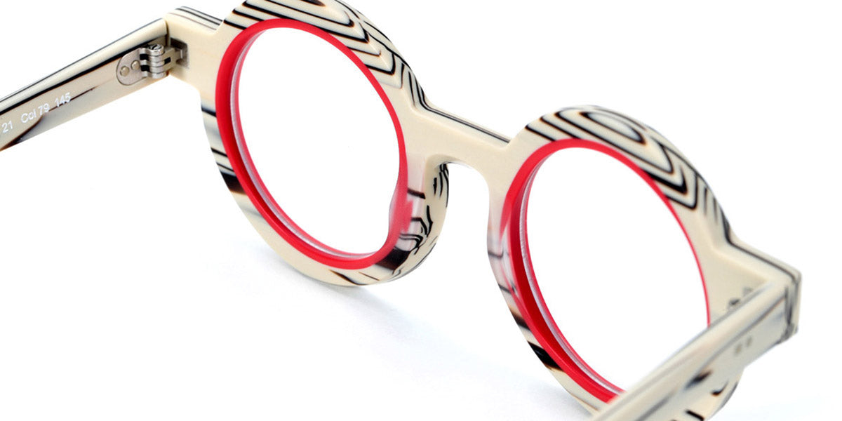 Sabine Be® Be Addict - Matte Vanilla Choco / Matte Red Eyeglasses