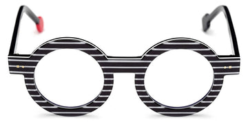 Sabine Be® Be Addict Stripe - Shiny Navy Blue Fat Stripes Eyeglasses