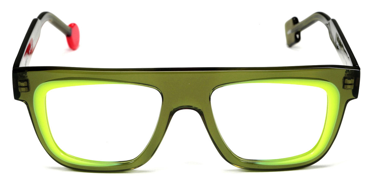 Sabine Be® Be Alive SB Be Alive 685 50 - Shiny Translucent Khaki / Shiny Neon Yellow Eyeglasses