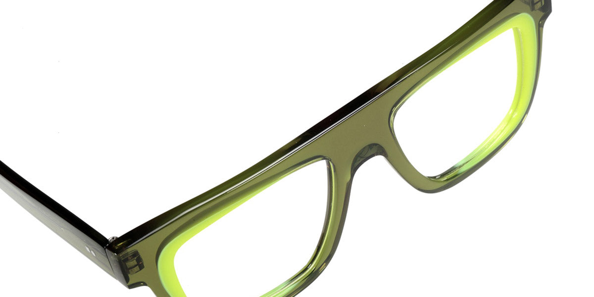 Sabine Be® Be Alive SB Be Alive 685 50 - Shiny Translucent Khaki / Shiny Neon Yellow Eyeglasses