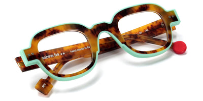 Sabine Be® Be Artist Line SB Be Artist Line 711 45 - Shiny Tortoiseshell / Shiny Turquoise Eyeglasses