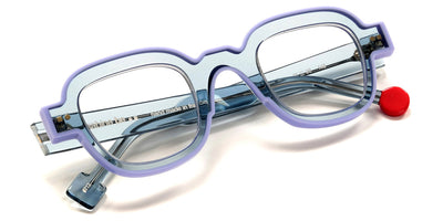 Sabine Be® Be Artist Line SB Be Artist Line 712 45 - Shiny Translucent Blue Gray / Shiny Lavender Eyeglasses