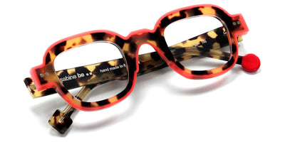 Sabine Be® Be Artist Line SB Be Artist Line 713 45 - Shiny Tokyo Tortoiseshell / Shiny Miami Neon Orange Eyeglasses