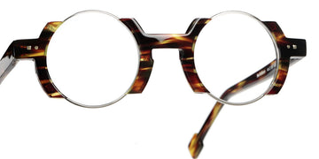 Sabine Be® Be Balloon - Shiny Veined Tortoise / Polished Palladium Eyeglasses