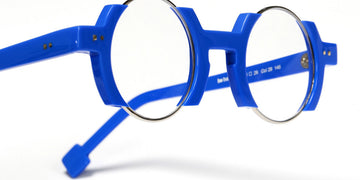 Sabine Be® Be Balloon - Shiny Blue Klein / Polished Palladium Eyeglasses