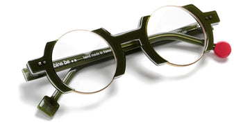 Sabine Be® Be Balloon SB Be Balloon 408 44 - Shiny Translusent Dark Green / Polished Pale Gold Eyeglasses