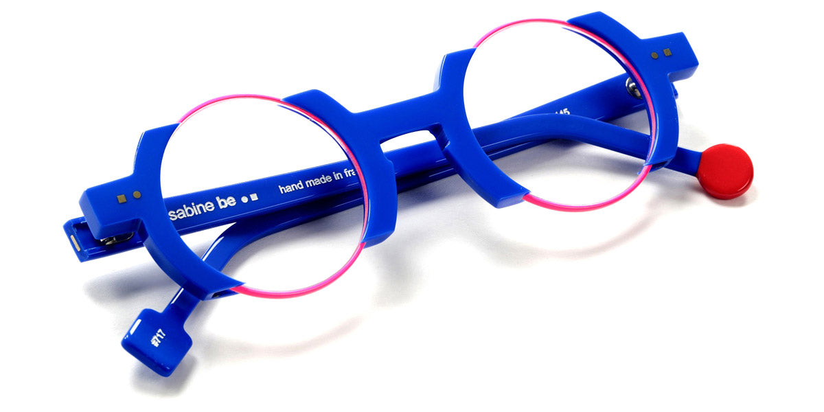 Sabine Be® Be Balloon SB Be Balloon 717 44 - Shiny Majorelle Blue / Satin Neon Pink Eyeglasses